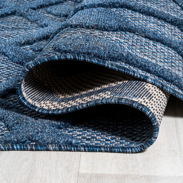 Peralta Moroccan Diamond Indoor/outdoor Area Rug